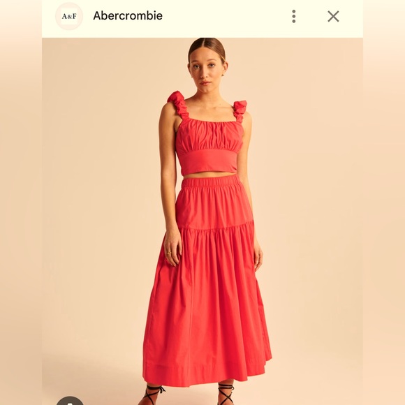 Abercrombie poplin skirt - Picture 2 of 3